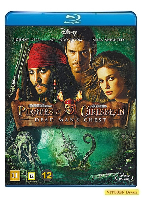 Pirates of the Caribbean: Dead Man's Chest / Pirates of the Caribbean - Kuolleen miehen kirstu (Blu-ray)